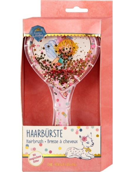 Haarborstel glitter&goud