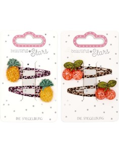 Haarclip Kers & Annanas