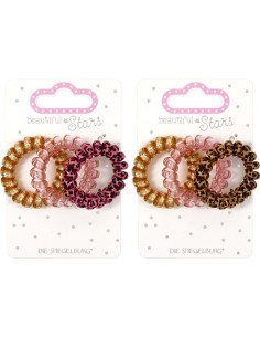 Haarelastiekjes spiraal Leo