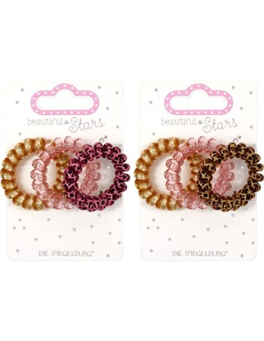 Haarelastiekjes spiraal Leo