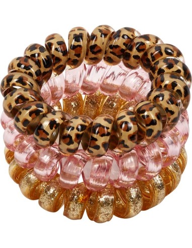 Haarelastiekjes spiraal Leo