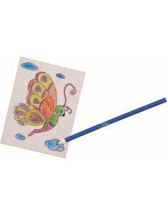 Glitterkaarten inkleuren 2