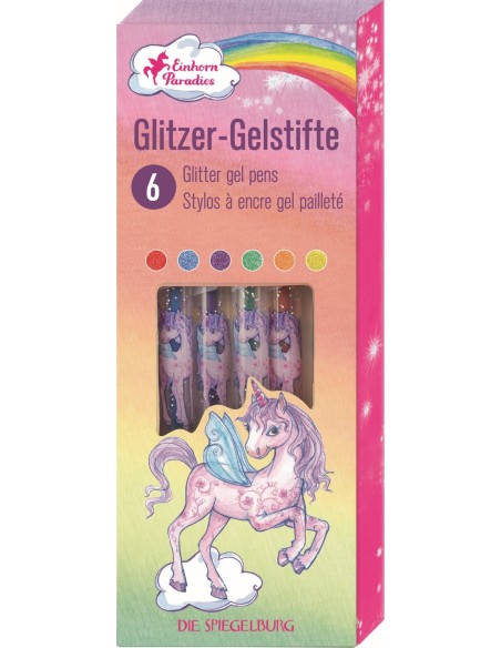 Glitter gelpennen