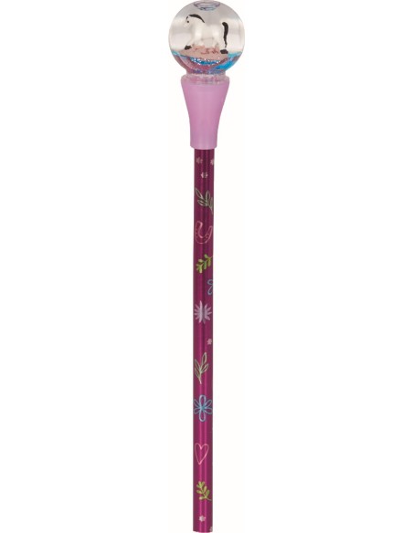 Neon kleurpotlood met figuurtje