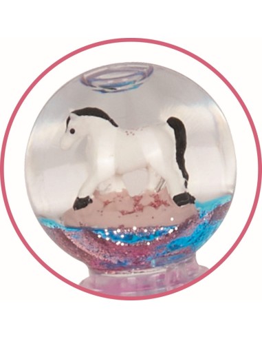 Neon kleurpotlood met figuurtje