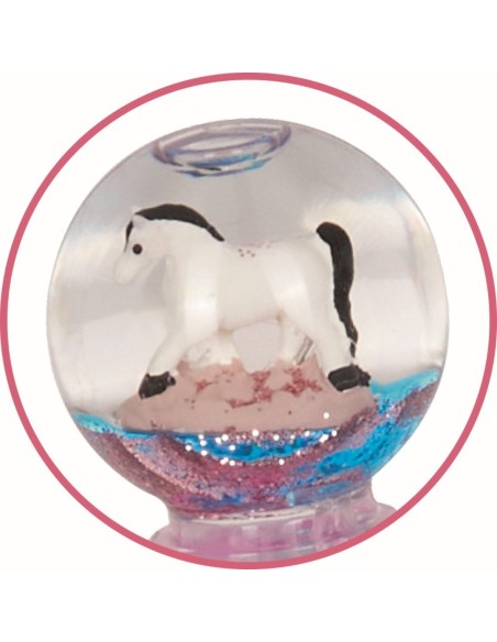 Neon kleurpotlood met figuurtje