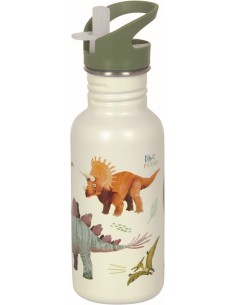 Edelstaalfles Dino vrienden