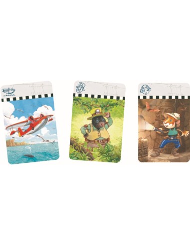 Op de vlucht voor de Rode Poot Kaartspel