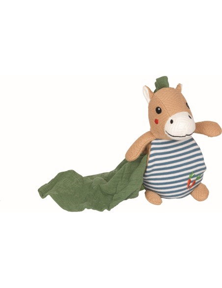 Knuffel met dekbed paard