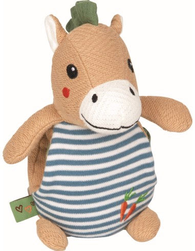 Knuffel met dekbed paard