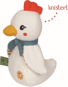 Knuffel knispert kip 2