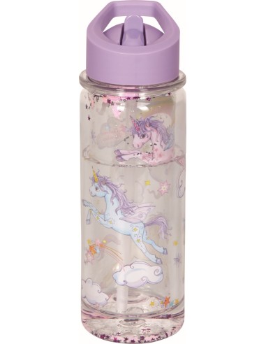 Glitter drinkfles (ca. 0,3 l)