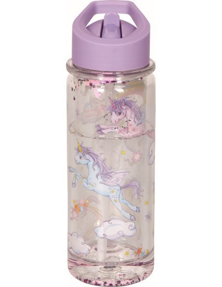 Glitter drinkfles (ca. 0,3 l)