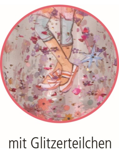 Glitter drinkfles (ca. 0,3 l)