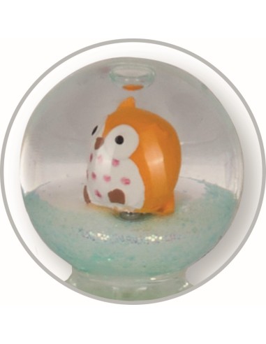 Potlood met sneeuwboltopper