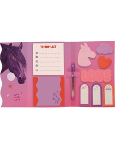 Plaknotities met mini-gelpen 2