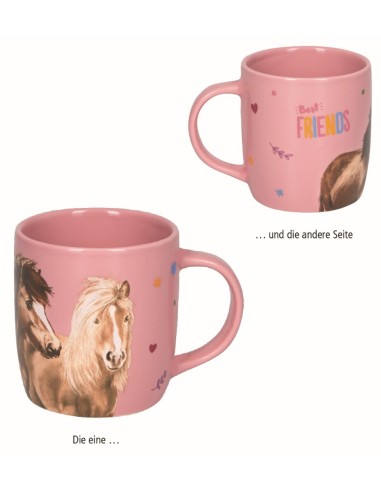 Porseleinen beker Best Friends