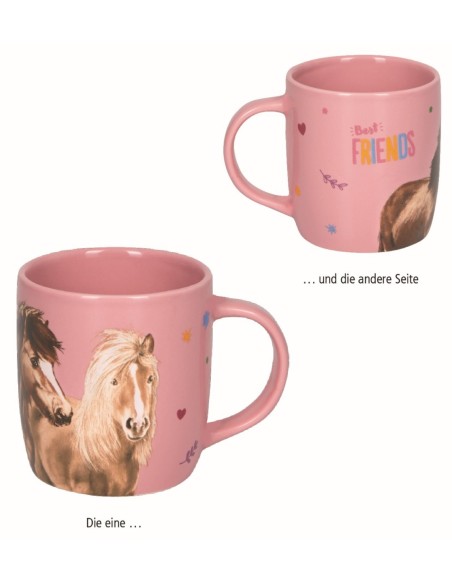 Porseleinen beker Best Friends