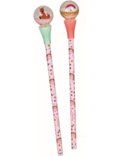 Glitterbal kleurpotlood