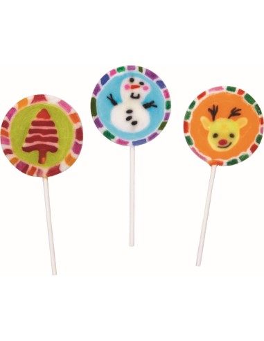 Kerstlollies - wintermagie in het kerstbos,...