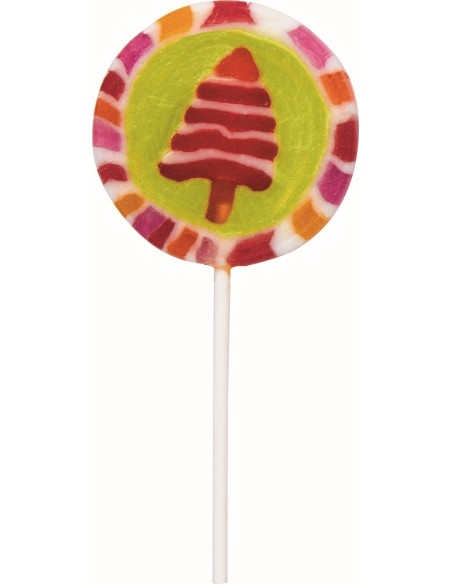 Kerstlollies - wintermagie in het kerstbos, assorti.