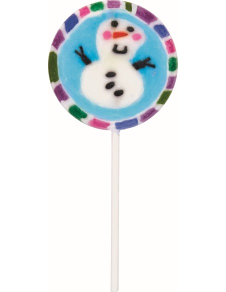 Kerstlollies - wintermagie in het kerstbos, assorti.