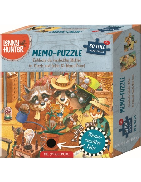 Memopuzzel maanbloem (50 stukjes)