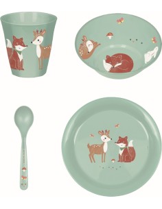 Servies cadeauset vos & hert 2