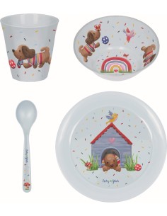 Servies cadeauset Teckel 2
