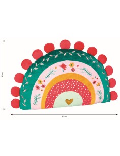 Regenboogkussen 2