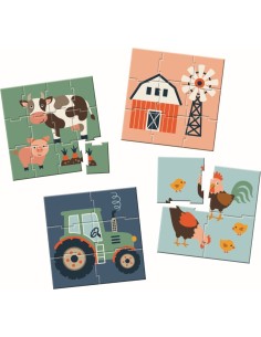 Mijn eerste puzzels Tractor 2