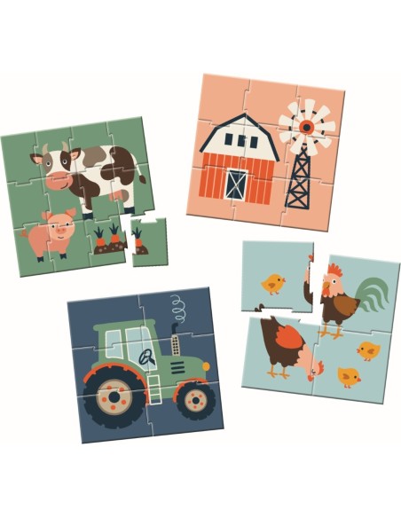 Mijn eerste puzzels Tractor