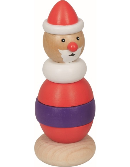 Houten stapelfiguren