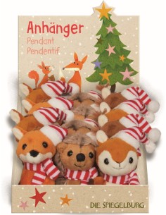 Hanger egel, vos & eekhoorn