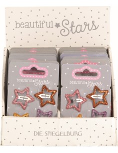 Haarclips kleine sterren