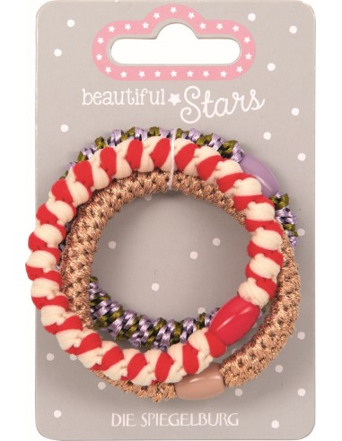 Gevlochten haarelastiekjes