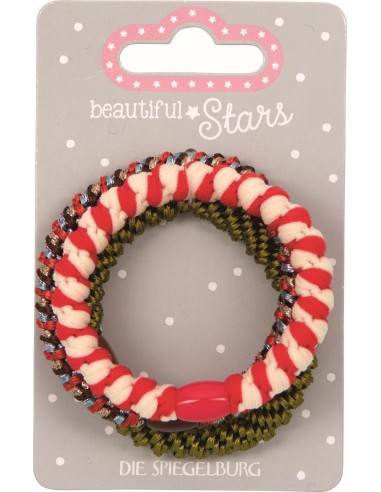 Gevlochten haarelastiekjes