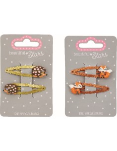 Haarspeldjes vos & egel 2