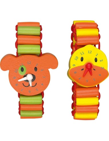 Houten horloge