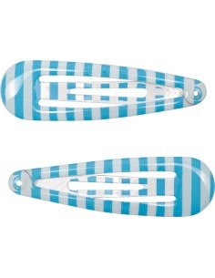 Haarclip strepen en punten 2