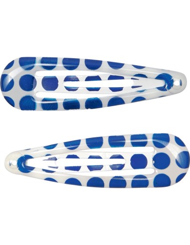 Haarclip strepen en punten