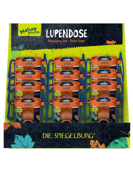 Doos met loep