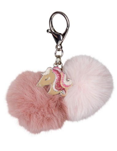 Sleutelhanger Pompom Pferdefreunde