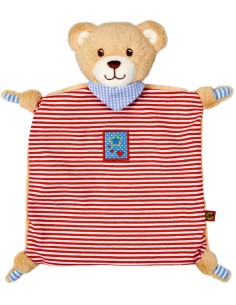 Knuffeldoek Teddy rood