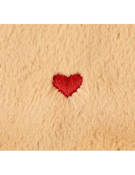 Knuffeldoek Teddy rood