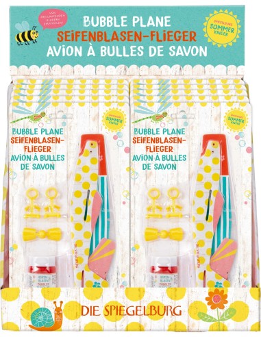 Bellenblaas vliegtuig