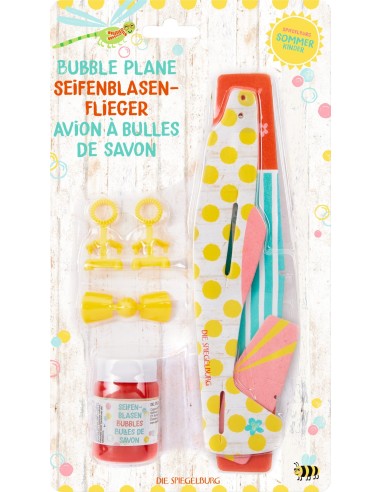 Bellenblaas vliegtuig