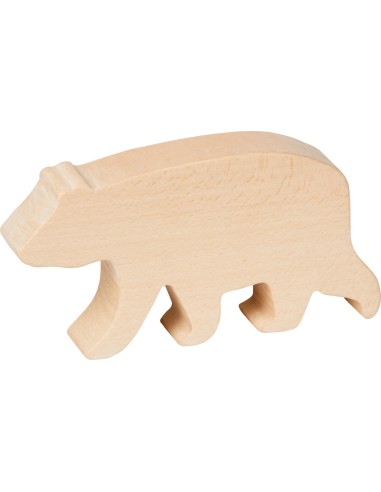 Snijset houten dieren