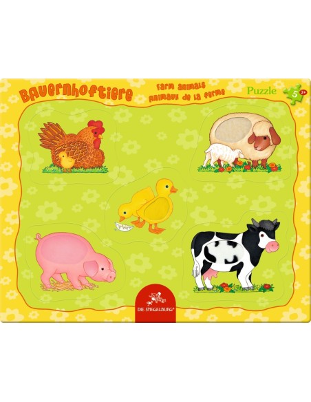 Voelpuzzel boerderij dieren