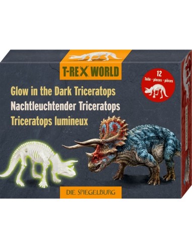 Gloeien in de donkere Triceratops